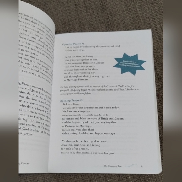 📘Judith Johnson:The Wedding Ceremony Planner:Everything You Need - Picture 2 of 4